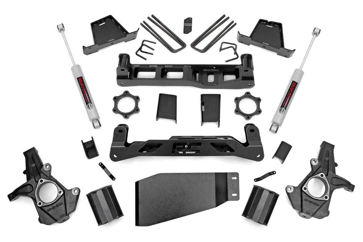 Chevrolet Silverado 1500 Suspension Lift Kit - Rough Country - 7.5 Inch - '07-'13